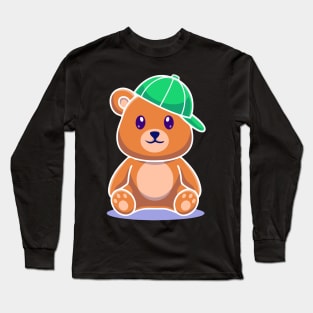 teddy bear lover gifts Long Sleeve T-Shirt